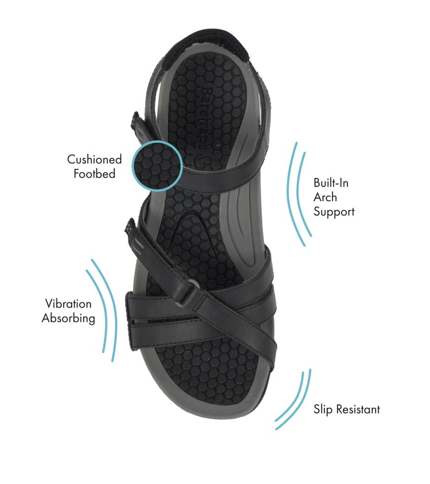 Baretraps Rebound Sandals | Women Danny Sandal Black