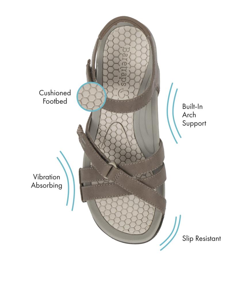 Baretraps Rebound Sandals | Women Danny Sandal Mushroom