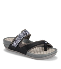 Baretraps Rebound Sandals | Women Deserae Slide Sandal Dark Grey