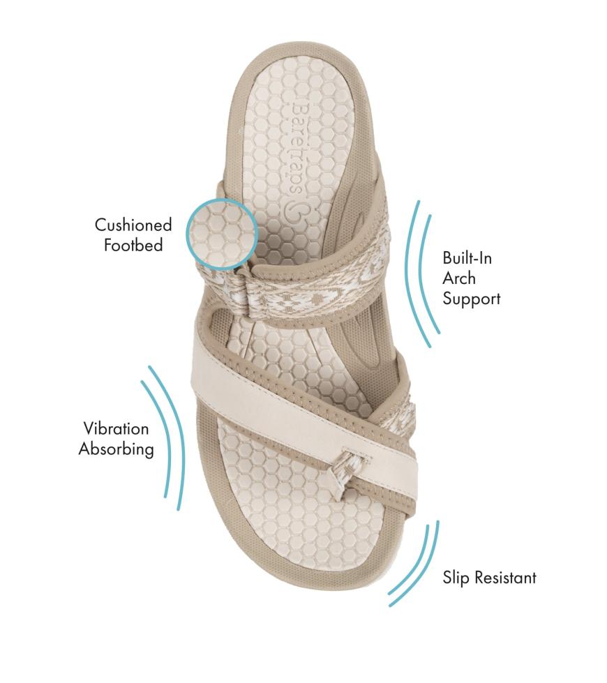 Baretraps Rebound Sandals | Women Deserae Slide Sandal Taupe