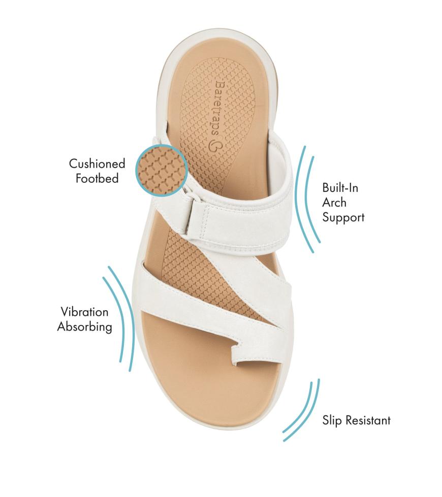 Baretraps Rebound Sandals | Women Jordy Slide Sandal Cream