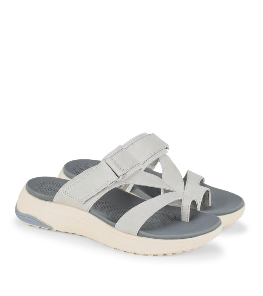 Baretraps Rebound Sandals | Women Jordy Slide Sandal Light Steel