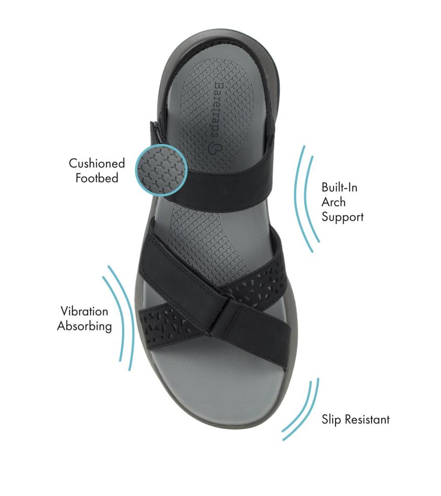 Baretraps Rebound Sandals | Women Jubilee Sandal Black
