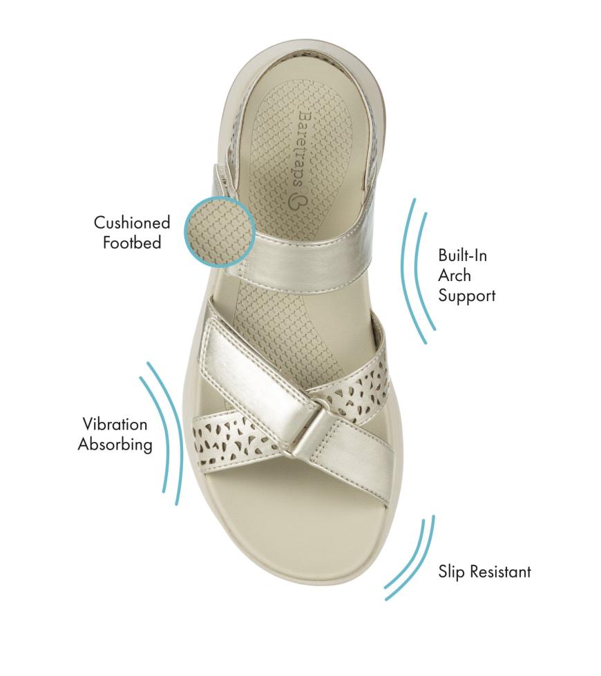 Baretraps Rebound Sandals | Women Jubilee Sandal Champagne