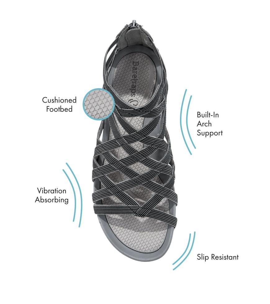 Baretraps Rebound Sandals | Women Samina Sandal Black