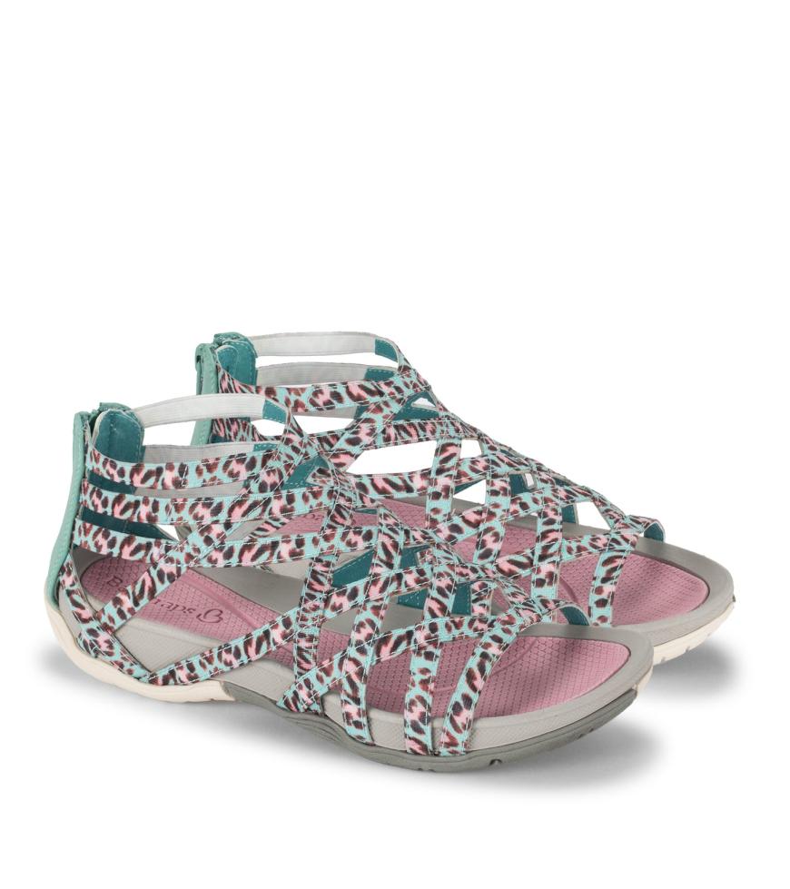Baretraps Rebound Sandals | Women Samina Sandal Sage Multi Leopard