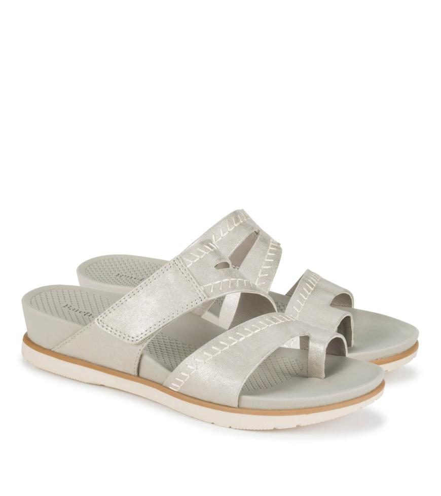Baretraps Rebound Sandals | Women Shaya Slide Sandal Champagne