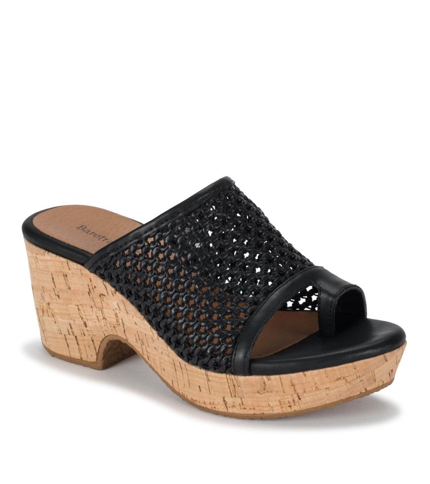 Baretraps Slides &amp; Slip On Sandals | Women Bethie Wedge Sandal Black