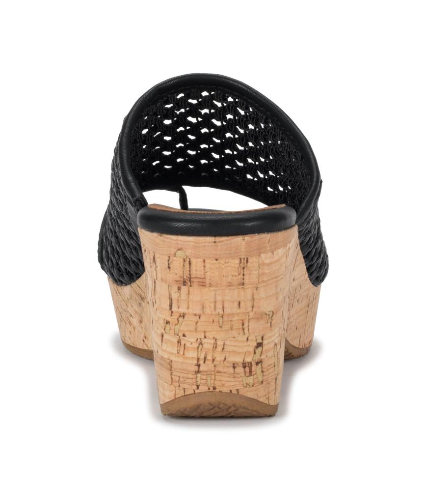 Baretraps Slides &amp; Slip On Sandals | Women Bethie Wedge Sandal Black