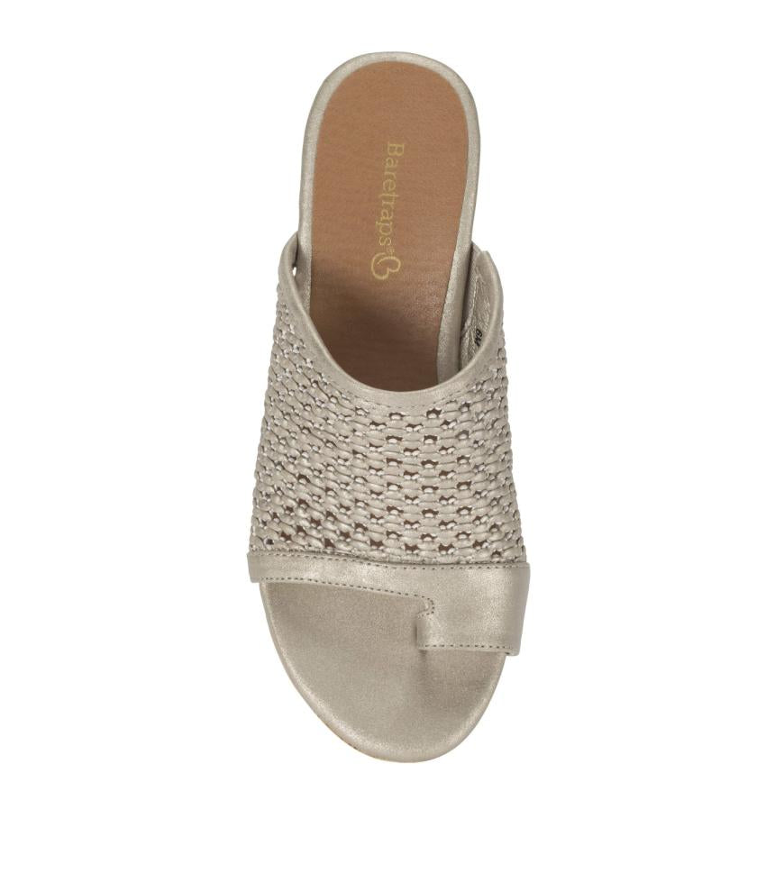 Baretraps Slides &amp; Slip On Sandals | Women Bethie Wedge Sandal Champagne