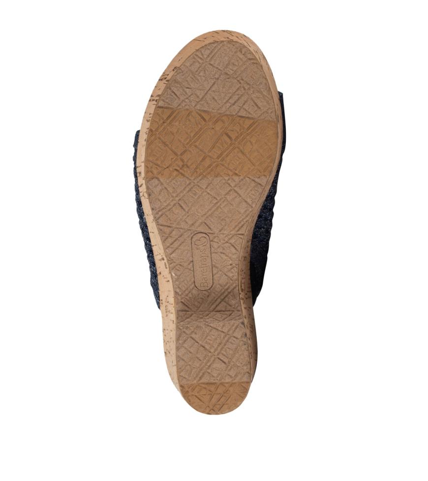Baretraps Slides &amp; Slip On Sandals | Women Bethie Wedge Sandal Dark Denim