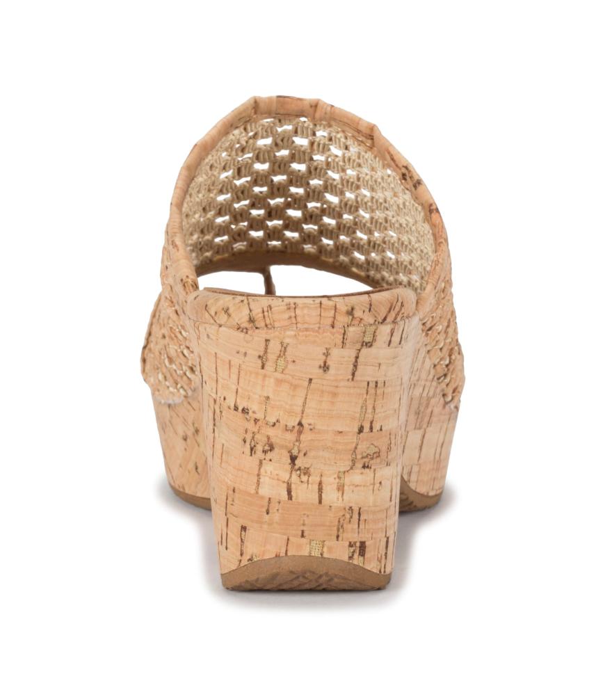 Baretraps Slides &amp; Slip On Sandals | Women Bethie Wedge Sandal Natural Cork