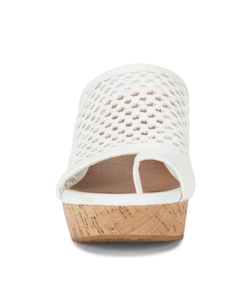 Baretraps Slides &amp; Slip On Sandals | Women Bethie Wedge Sandal White