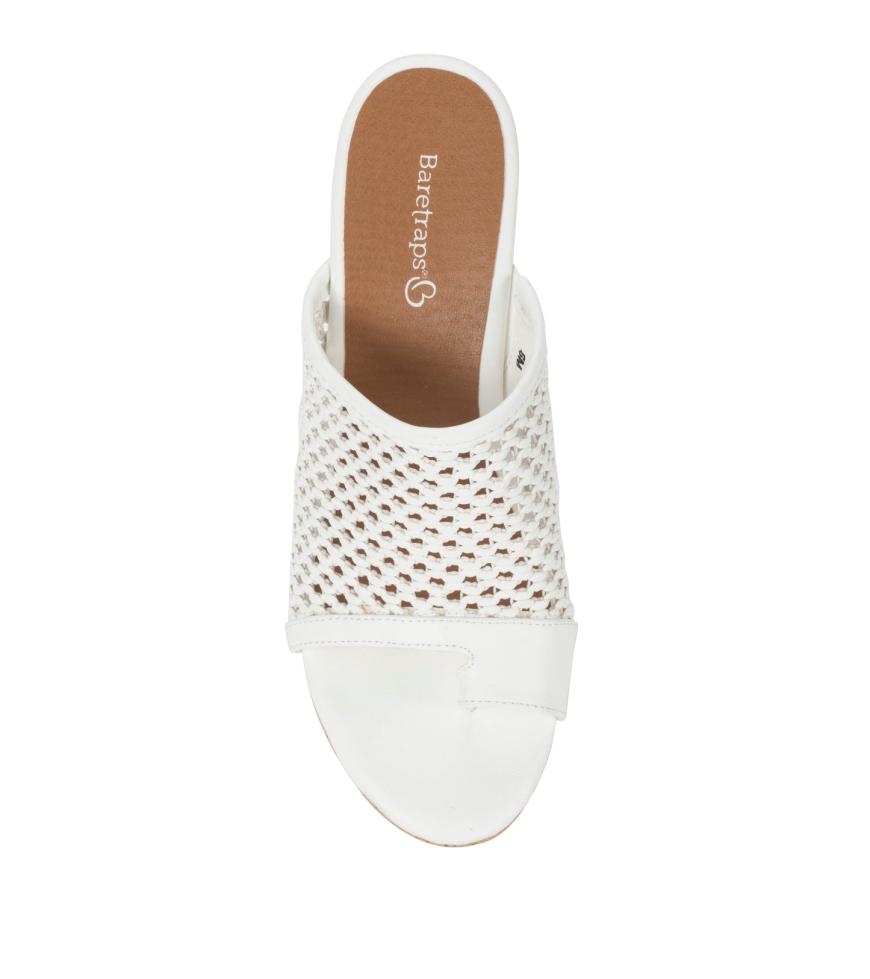 Baretraps Slides &amp; Slip On Sandals | Women Bethie Wedge Sandal White