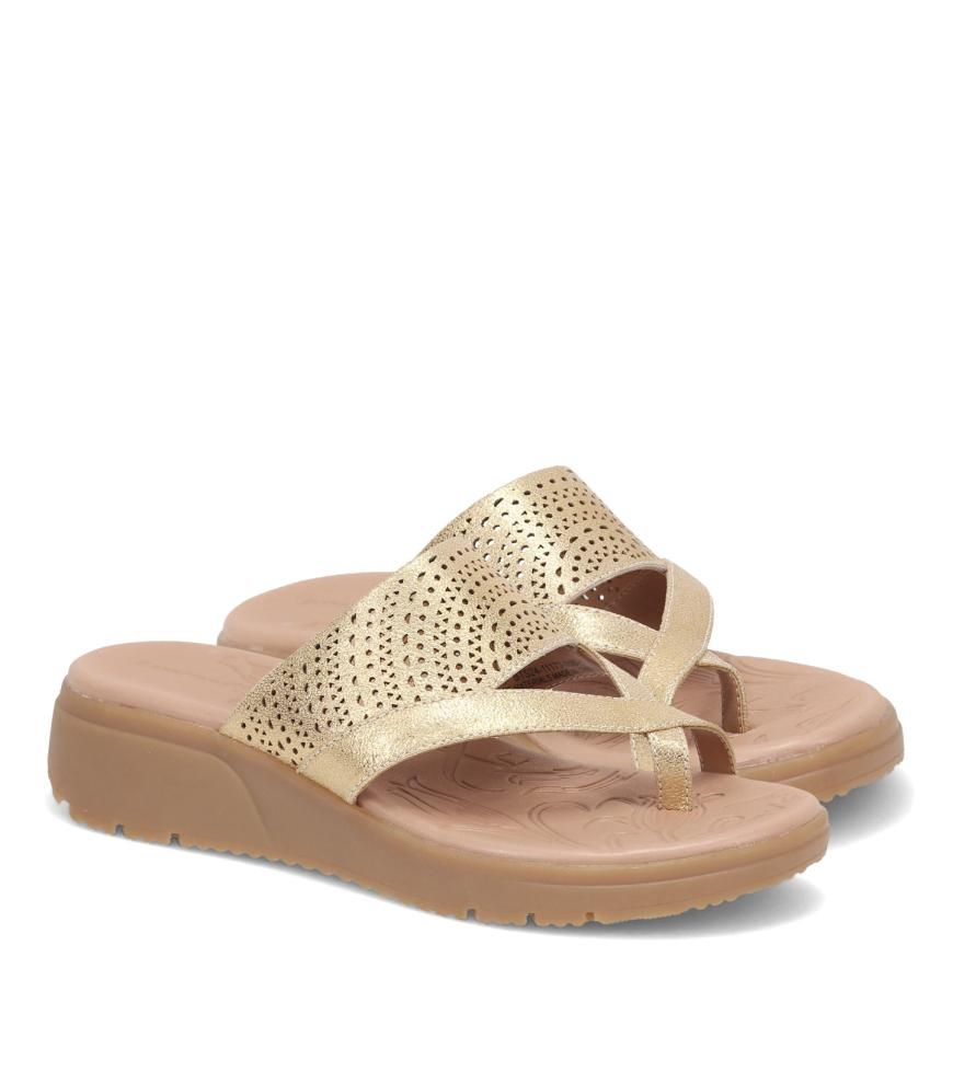 Baretraps Slides &amp; Slip On Sandals | Women Brett Slide Sandal Old Gold
