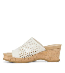 Baretraps Slides &amp; Slip On Sandals | Women Cherish Wedge Sandal Cream