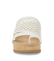 Baretraps Slides &amp; Slip On Sandals | Women Cherish Wedge Sandal Cream