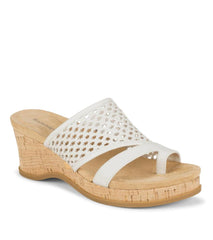 Baretraps Slides &amp; Slip On Sandals | Women Cherish Wedge Sandal Cream