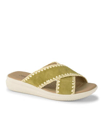 Baretraps Slides &amp; Slip On Sandals | Women Dolinda Slide Sandal Kelp Suede