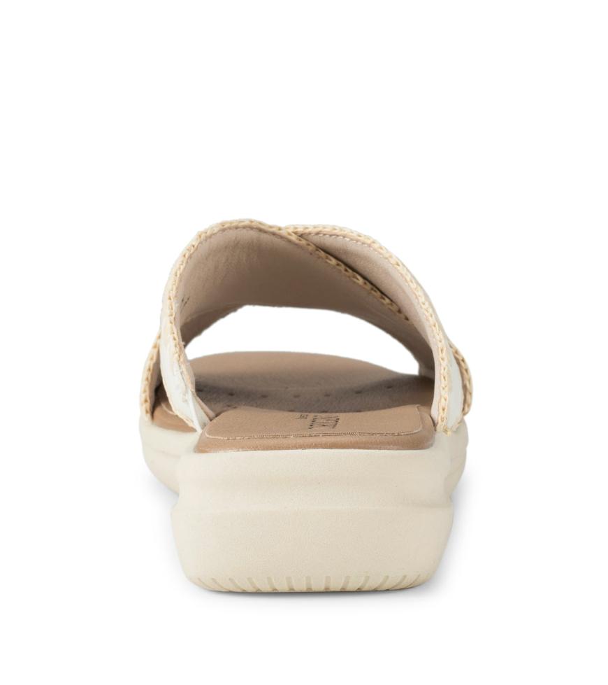 Baretraps Slides &amp; Slip On Sandals | Women Dolinda Slide Sandal Off White Leather