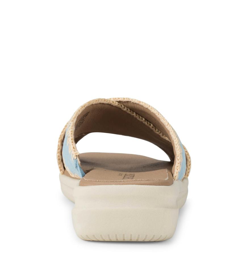 Baretraps Slides &amp; Slip On Sandals | Women Dolinda Slide Sandal Sea Glass Blue Suede