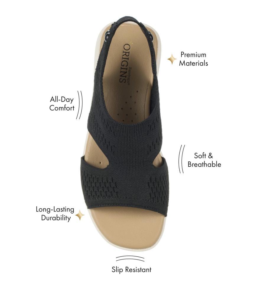 Baretraps Slides &amp; Slip On Sandals | Women Duffy Slip On Sandal Black