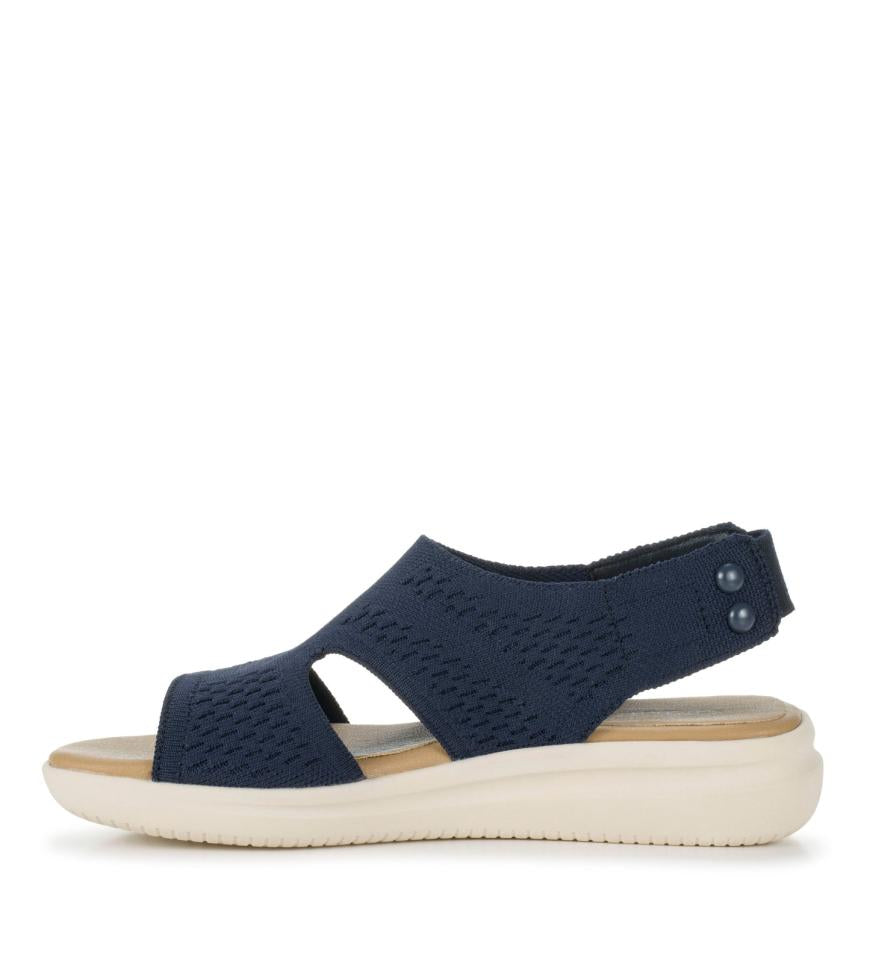 Baretraps Slides &amp; Slip On Sandals | Women Duffy Slip On Sandal Navy Blue