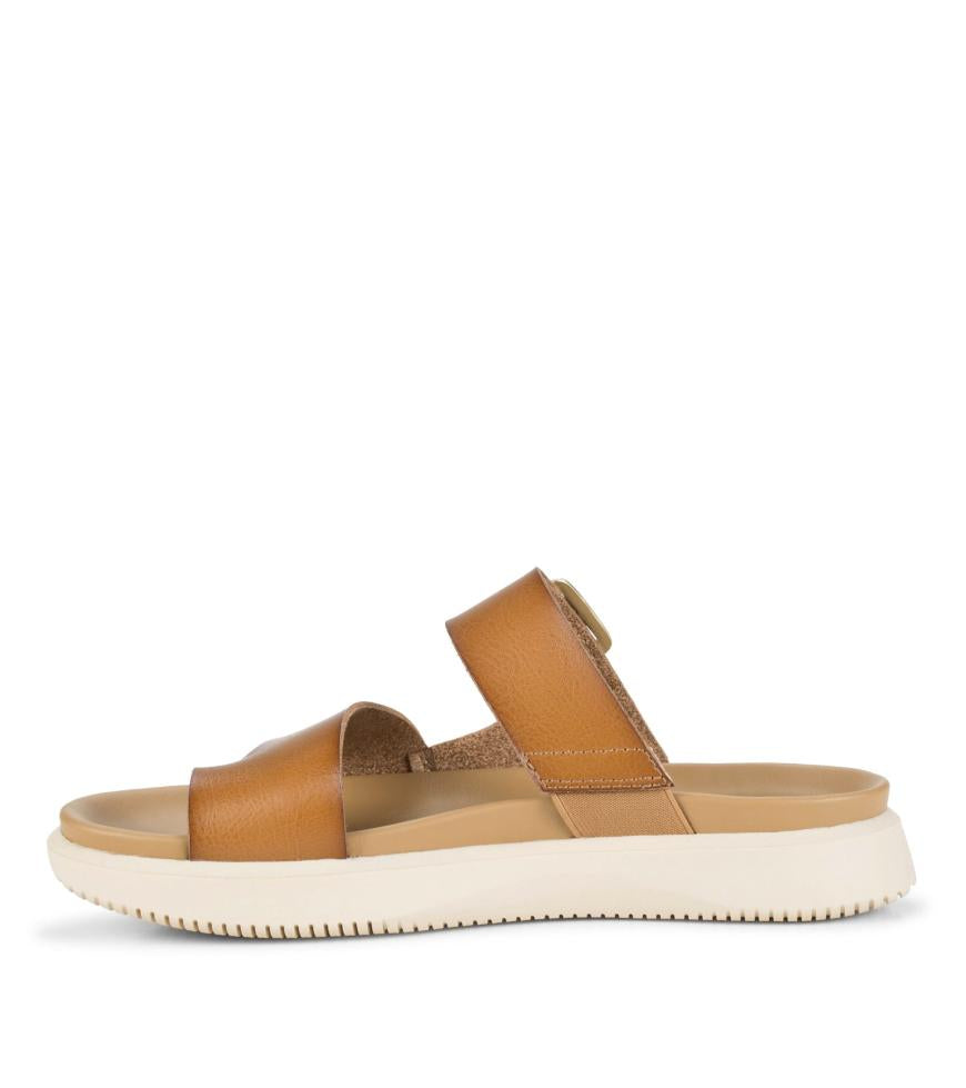 Baretraps Slides &amp; Slip On Sandals | Women Eliza Slide Sandal Dark Caramel