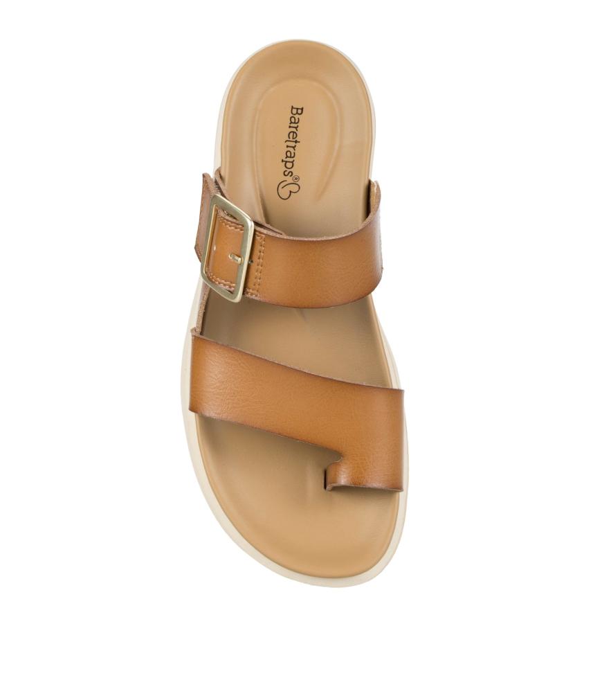 Baretraps Slides &amp; Slip On Sandals | Women Eliza Slide Sandal Dark Caramel