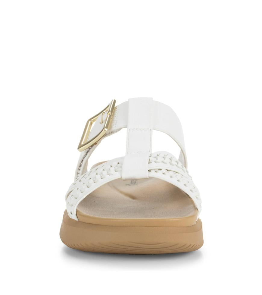 Baretraps Slides &amp; Slip On Sandals | Women Emmery Slide Sandal White