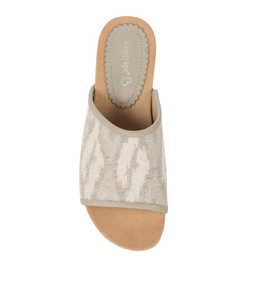 Baretraps Slides &amp; Slip On Sandals | Women Flossey Wedge Slide Sandal Natural Ikat