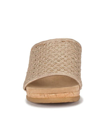 Baretraps Slides &amp; Slip On Sandals | Women Flossey Wedge Slide Sandal Soft Gold