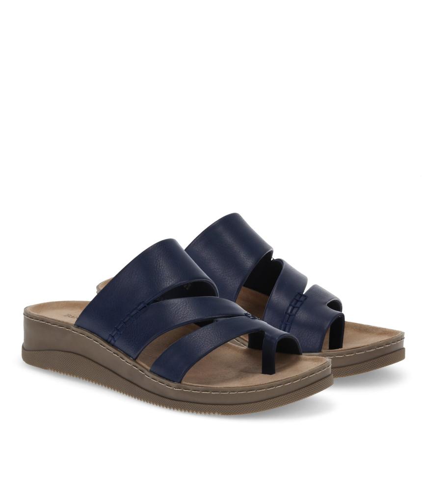 Baretraps Slides &amp; Slip On Sandals | Women Fresha Slide Sandal Dark Navy