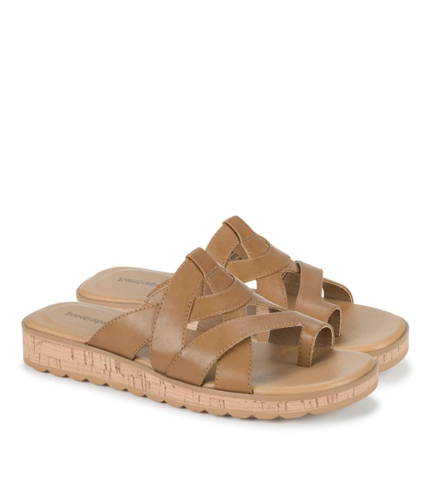 Baretraps Slides &amp; Slip On Sandals | Women Gabbie Slide Sandal Auburn