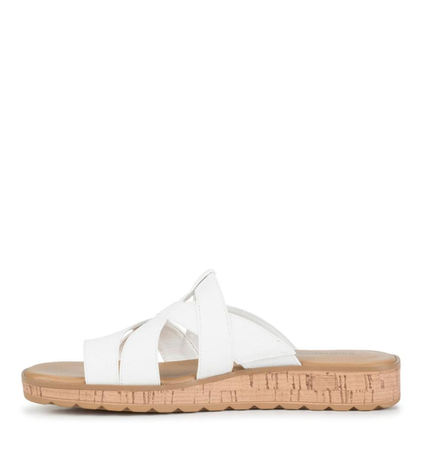 Baretraps Slides &amp; Slip On Sandals | Women Gabbie Slide Sandal White