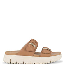Baretraps Slides &amp; Slip On Sandals | Women Haliah Slide Sandal Tan Leather