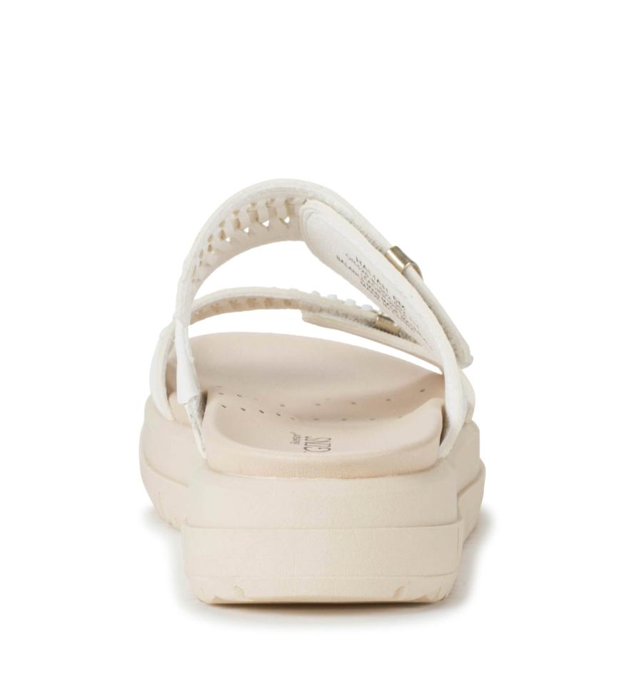 Baretraps Slides &amp; Slip On Sandals | Women Haliah Slide Sandal White Leather