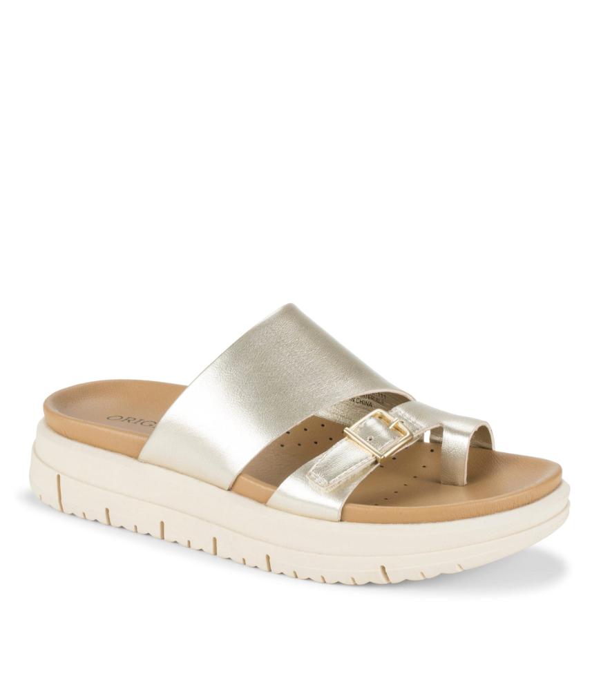 Baretraps Slides &amp; Slip On Sandals | Women Henrika Slide Sandal Champagne