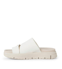 Baretraps Slides &amp; Slip On Sandals | Women Henrika Slide Sandal Off White Leather