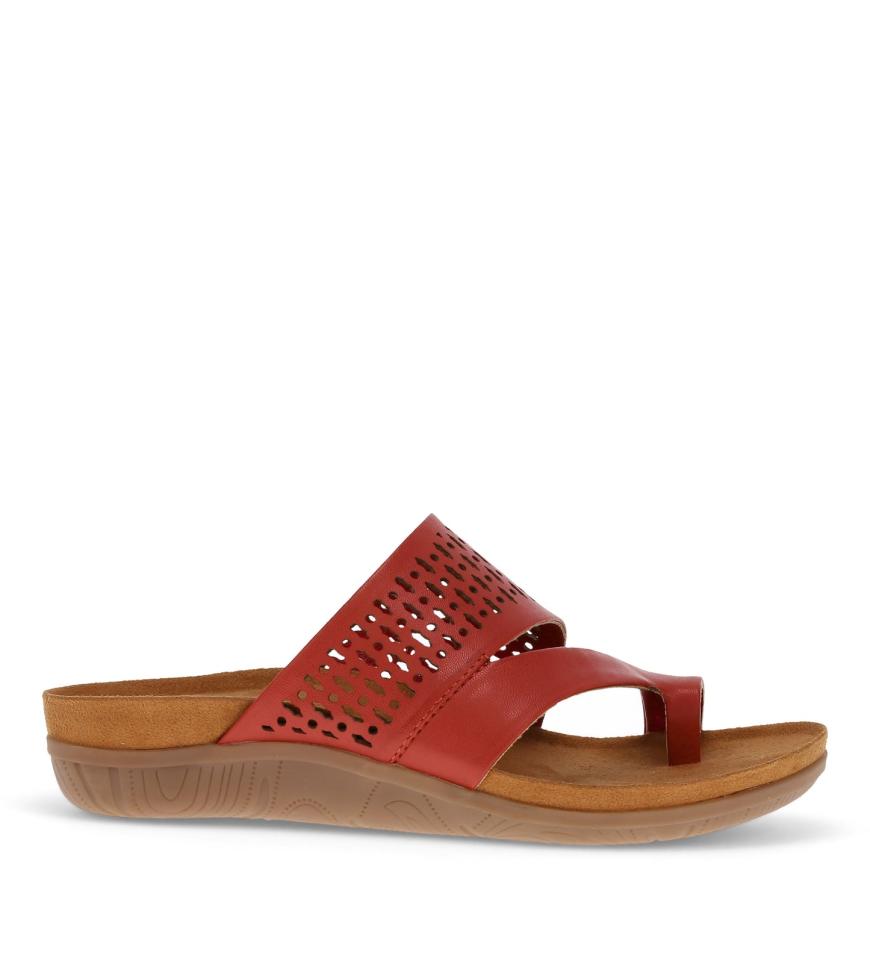 Baretraps Slides &amp; Slip On Sandals | Women Juny Slide Sandal Cherry Red