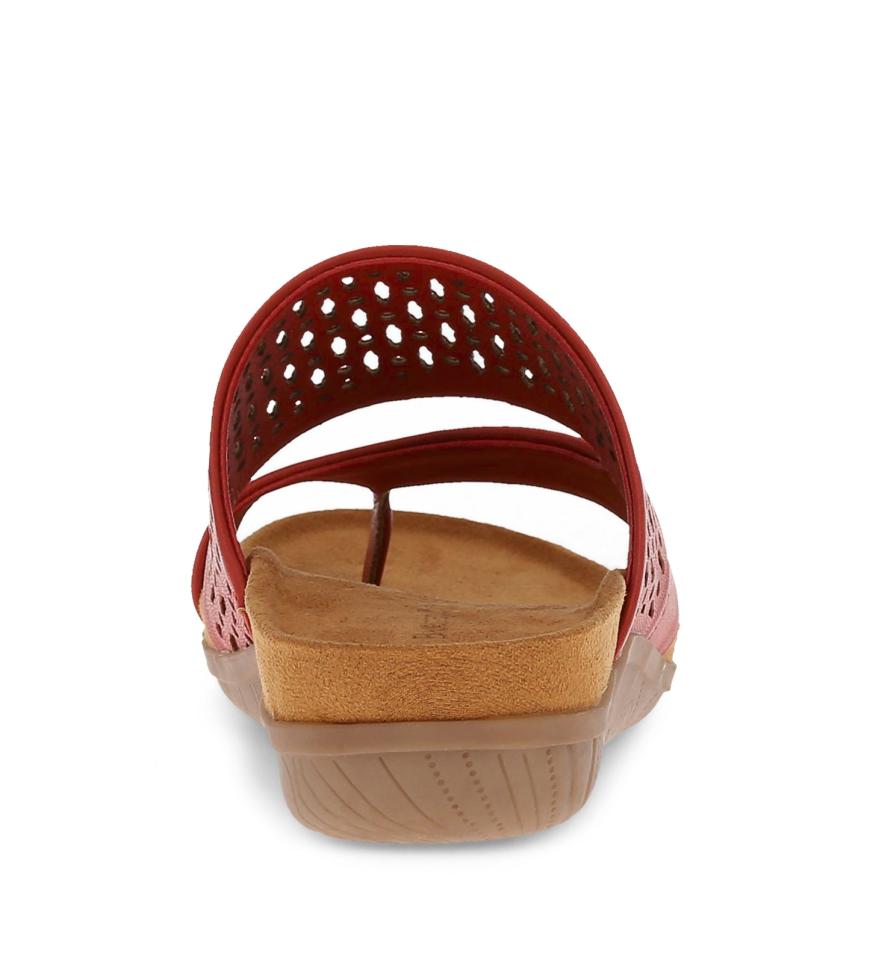 Baretraps Slides &amp; Slip On Sandals | Women Juny Slide Sandal Cherry Red