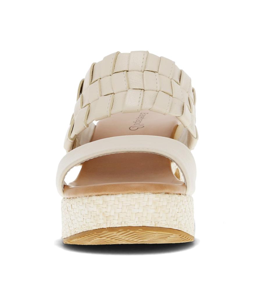 Baretraps Slides &amp; Slip On Sandals | Women Mavis Block Heel Slide Sandal Cream