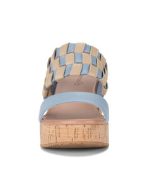 Baretraps Slides &amp; Slip On Sandals | Women Mavis Block Heel Slide Sandal Island Blue