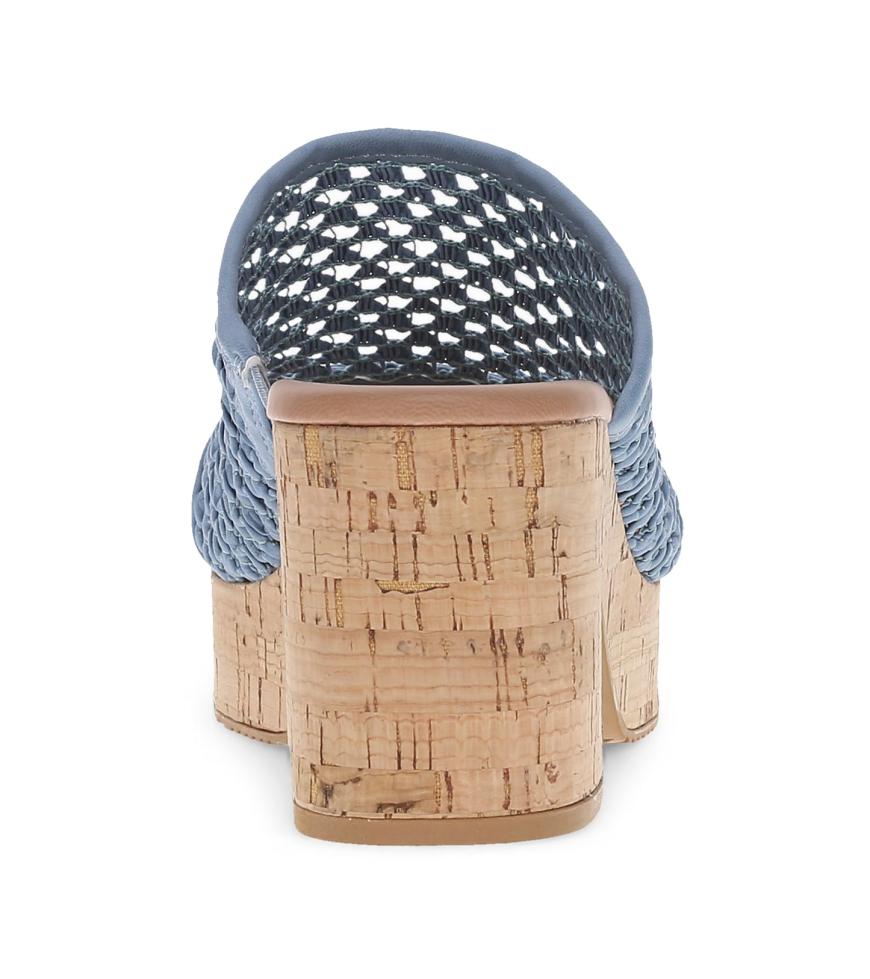 Baretraps Slides &amp; Slip On Sandals | Women Michaela Block Heel Sandal Island Blue