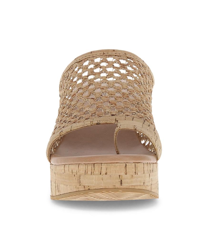 Baretraps Slides &amp; Slip On Sandals | Women Michaela Block Heel Sandal Natural Cork