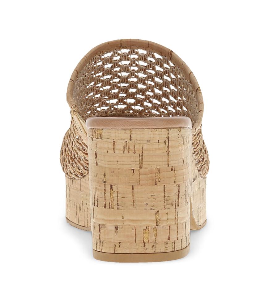 Baretraps Slides &amp; Slip On Sandals | Women Michaela Block Heel Sandal Natural Cork