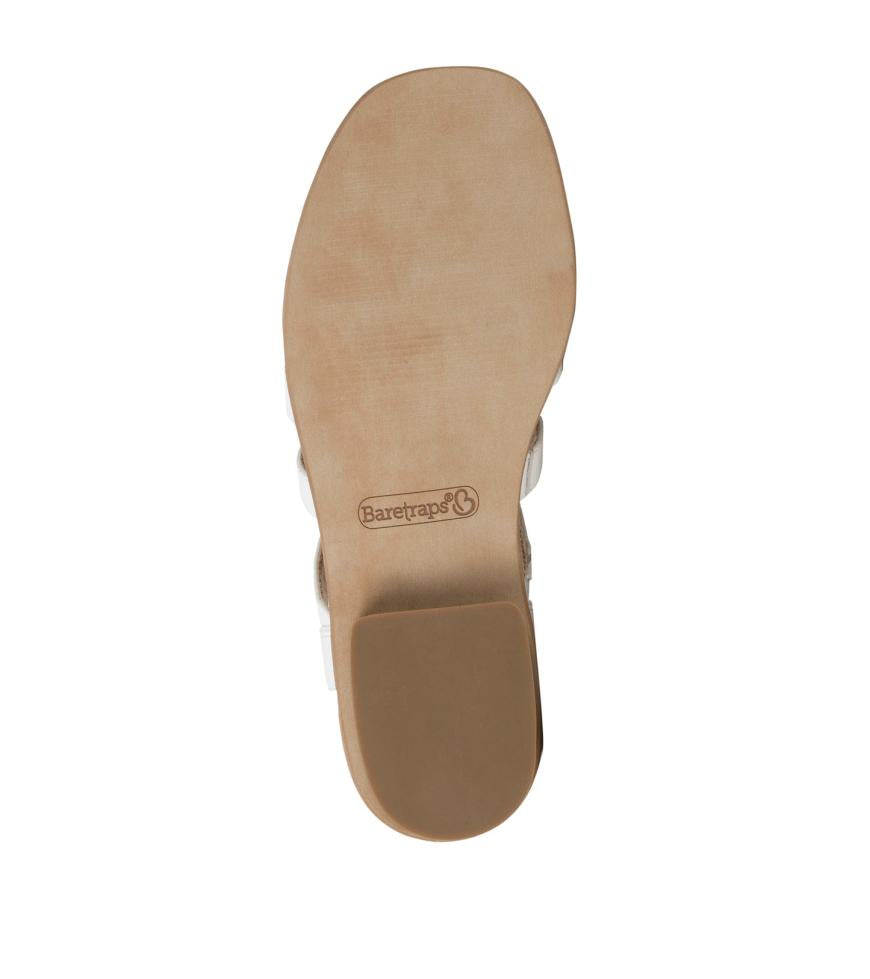 Baretraps Slides &amp; Slip On Sandals | Women Nathalia Gladiator Sandal White Leather