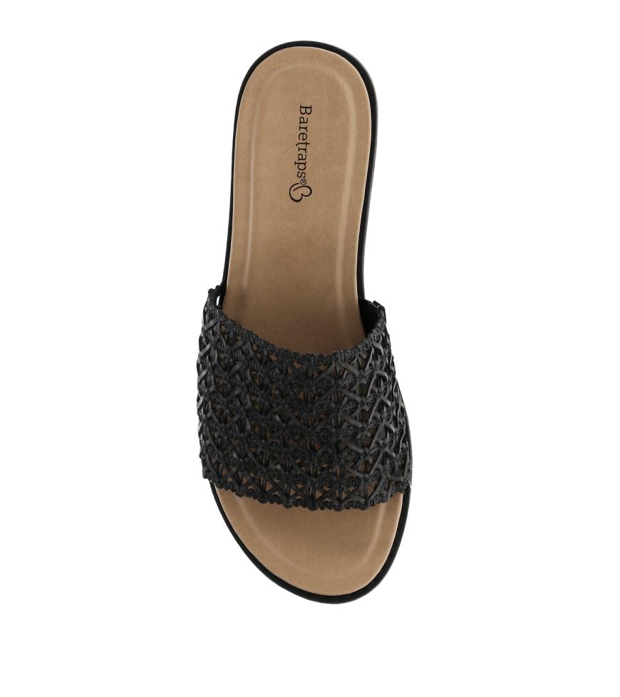 Baretraps Slides &amp; Slip On Sandals | Women Noya Slide Sandal Black