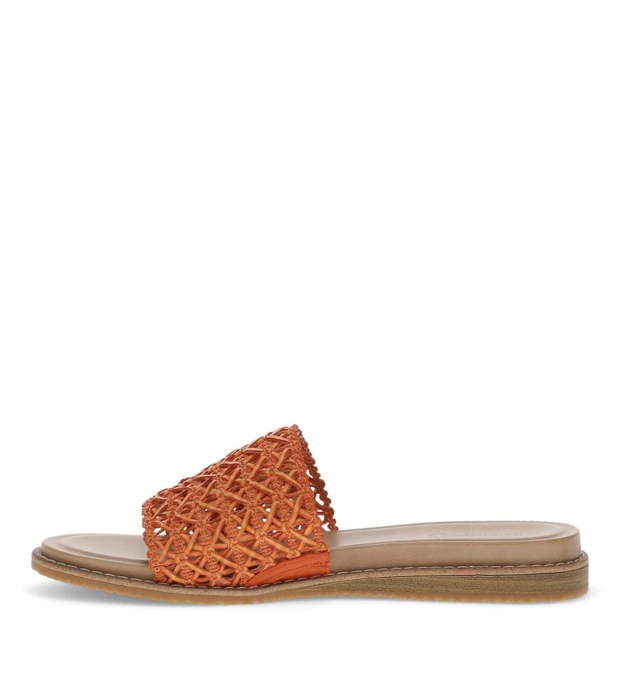 Baretraps Slides &amp; Slip On Sandals | Women Noya Slide Sandal Orange Aid