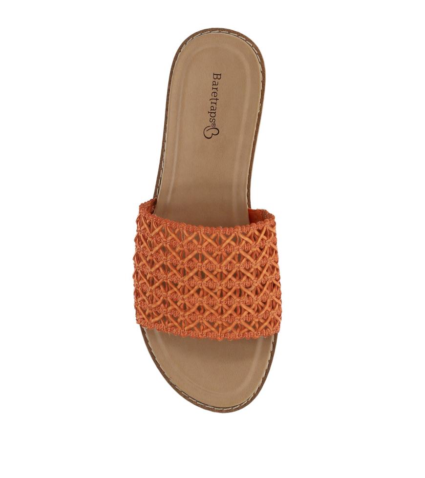 Baretraps Slides &amp; Slip On Sandals | Women Noya Slide Sandal Orange Aid